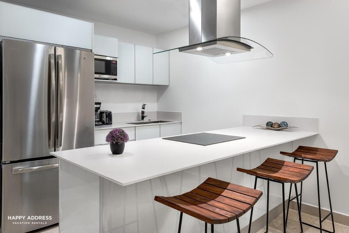 Trendy 1 Bedroom Apartment In Cruz Con Mar Brand New Building Playa del Carmen Exterior photo