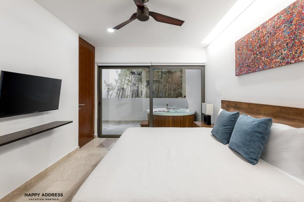Trendy 1 Bedroom Apartment In Cruz Con Mar Brand New Building Playa del Carmen Exterior photo